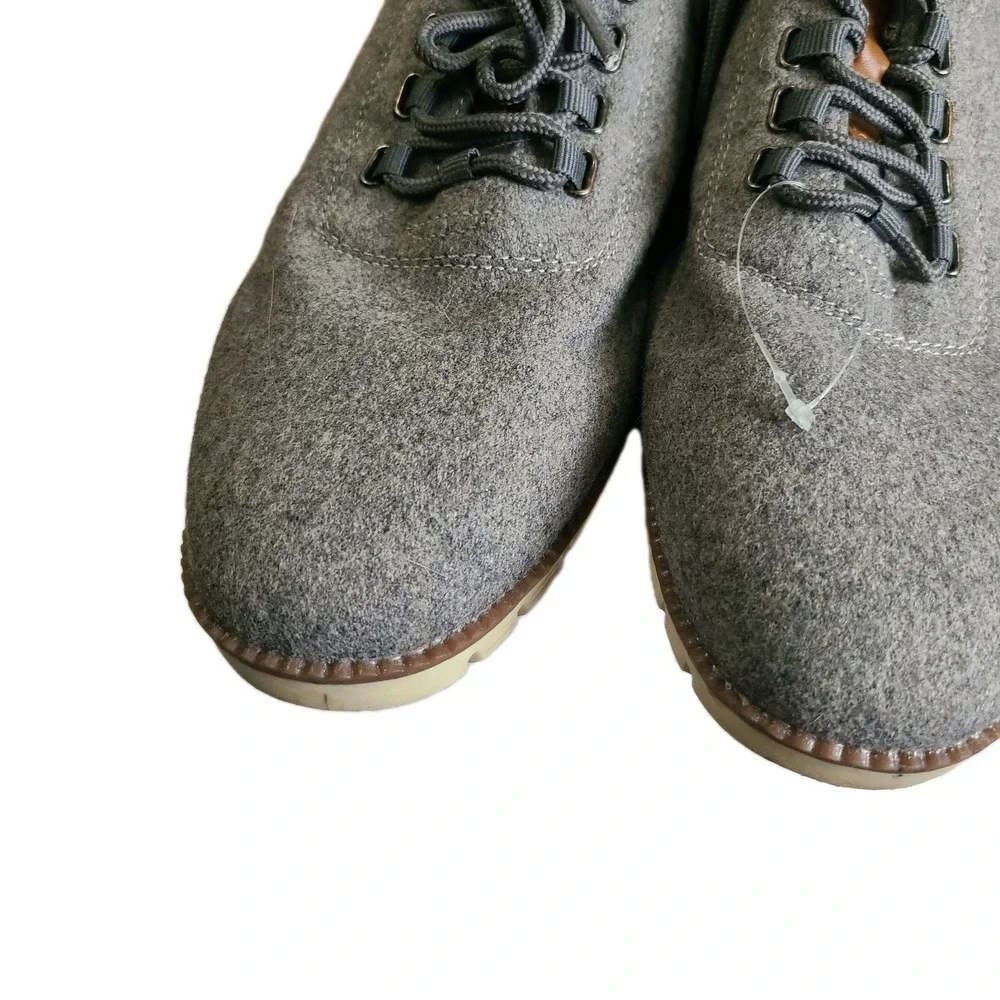 Deer Stag's Men's Sneaker Shoes‎ Gray Brown With Memory Foam Sz 10W Casual
